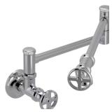 Paterson Wall Mount Pot Filler Chrome