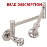 Paterson Wall Mount Pot Filler, Stainless