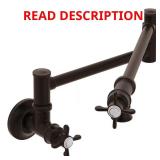 Weymouth Pot Filler Wall Mount OB Bronze
