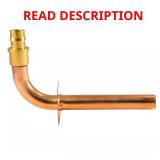 Copper PEX-A Expansion Barb Stub-Out 90  Elbow