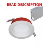 6 in Fire Rated LED Recessed Light 5CCT 1400lm