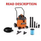 16 gal 6.5-HP NXT Wet/Dry Vac missing parts