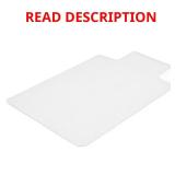 30 x 48 Inches Clear Studded PVC Floor Mat