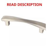 Case of Modern Twist Satin Nickel Cabinet Pull