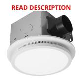 110 CFM Ceiling Exhaust Fan with Bluetooth