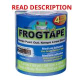 FrogTape Pro 1.41 in. x 60 yd Blue Tape 4 pk
