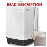 1.3 cu ft. Portable Top Load Washer in White