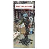 6.5 FT LED Pumpkin Vine Creature, Has Damage