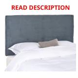 Martin Gray Queen Upholstered Headboard