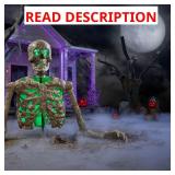 4.5 ft Grave & Bones LED Groundbreaker