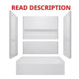 60 x 32 in. Acrylic Alcove Tub Surround