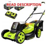 SnapFresh 40V 17" Brushless Lawn Mower