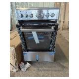 20" 4-Burner Electric Range, **DOOR BROKEN**