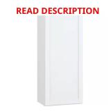 Courtland 18x12x42 Shaker Cabinet Polar White