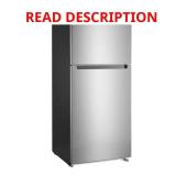 18 cu. ft. Top Freezer Refrigerator, SS Look