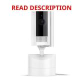 Pan-Tilt Indoor Cam with 360  Pan, 2-Way Talk