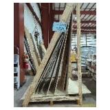 Skid Lot Assorted Sheets of Wood