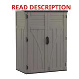 Suncast 4x3 Resin Vertical Shed