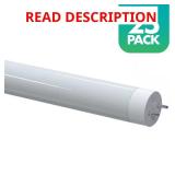 LED T8 Tube Light Bulb 4-ft 4000K 25-pack