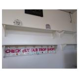 White Wall Mount Shelves
