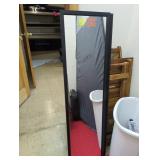 2 Black Rectangle Framed Mirrors