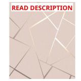 (3) Quartz Blush Fractal Vinyl Wallpaper
