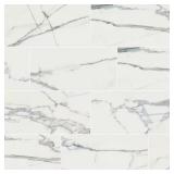 Skid Carrara Azul Tiles - Marble Look 12x24,