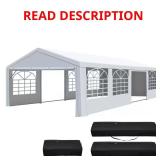 20 ft x 30 ft Outdoor Party Tent, Gazebo( Missing
