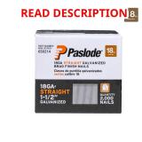 Paslode 1-1/2 in. Galvanized Brad Nails