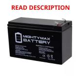 (2) 12-Volt 8 Ah Sealed Lead Acid Battery