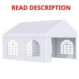 16 ft. x 13 ft. Outdoor Party Tent-Missing Box 1/