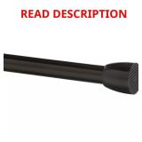 18 28 in Tension Curtain Rod, Oil Rubbed Bronze