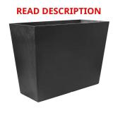 (2) Vigoro Fiorella Slate Self-Watering Planter