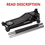 Husky 3-Ton Low Profile Car Jack with Lift