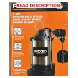 Ridgid Sump Pump