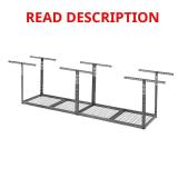 GearLoft Hammered Granite Overhead Rack