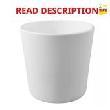 (5) Ivorie Small White Ceramic Flare Planter **DA