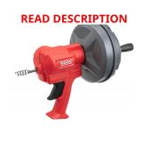 RIDGID 80168 EZ Spin Drain Snake with Autofeed