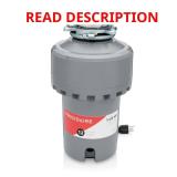 1.25 HP Corded Garbage Disposal Disposer