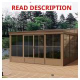 12 ft x 14 ft Aluminum Sunroom **BOXES 3 & 4 ONLY
