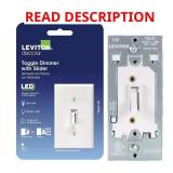 Leviton TSL01-00W White LED Dimmer Switch 150W