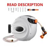 Retractable Hose Reel 5/8" x 84 ft