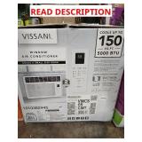 Vissani 5,000 BTU Window AC, 115V, White
