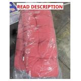 Leisuremod Red Cushion