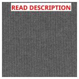 (7 in box) Abenake Gray Peel-and-Stick Carpet Til