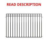 (8) Heritage 46 in. H x 74 in W Fence Panels