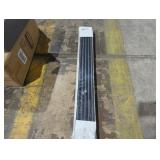 Box Lot 33" Black Metal Poles
