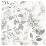 Grey Breezy Vinyl Peel & Stick Wallpaper