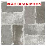 2- FloorPops! Grey Vinyl Peel & Stick Tiles