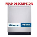 24" Stainless Top Control Built-In Dishwasher